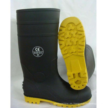 De Buena Calidad China Industrial Industrial PVC lluvia trabajo seguridad botas